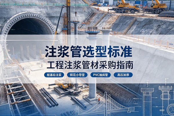 泽州注浆管选型标准