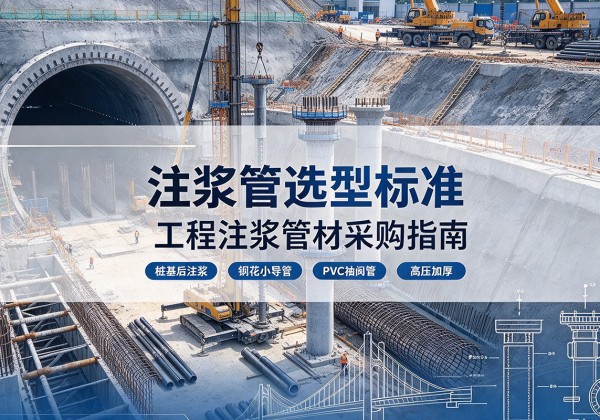 泽州注浆管选型标准